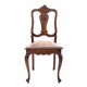 Set of six antique chairs from around 1900, France. After renovation.