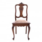 Set of six antique chairs from around 1900, France. After renovation.