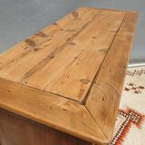 Norman countryside buffet in solid cherry wood nineteenth