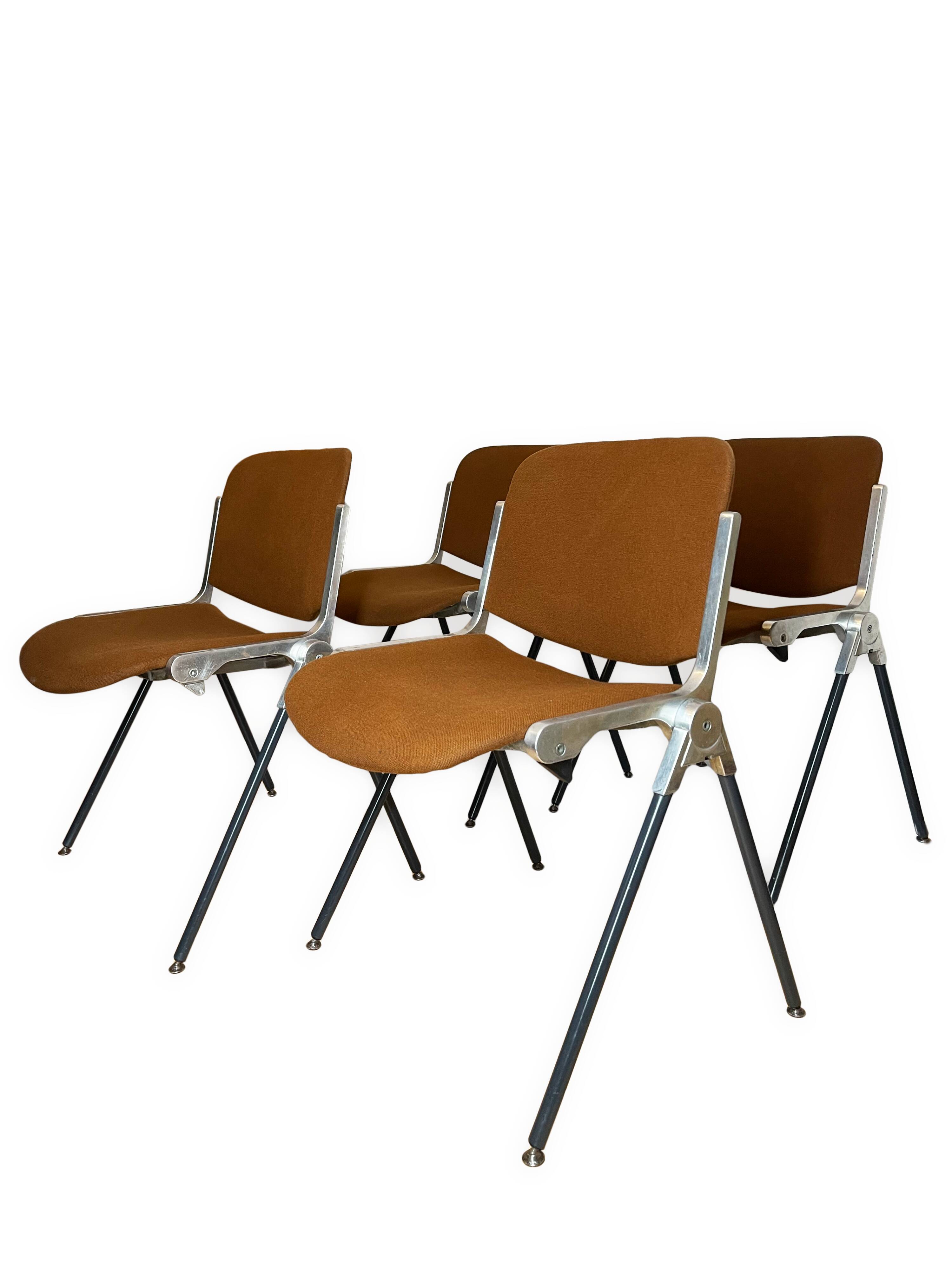 Agorà chairs designed by Paolo Favaretto for Emmegi, 1970s