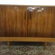 Light wood and rosewood buffet 60s