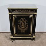 Meuble d’appui en poirier noirci, époque Napoléon III, milieu XIXème