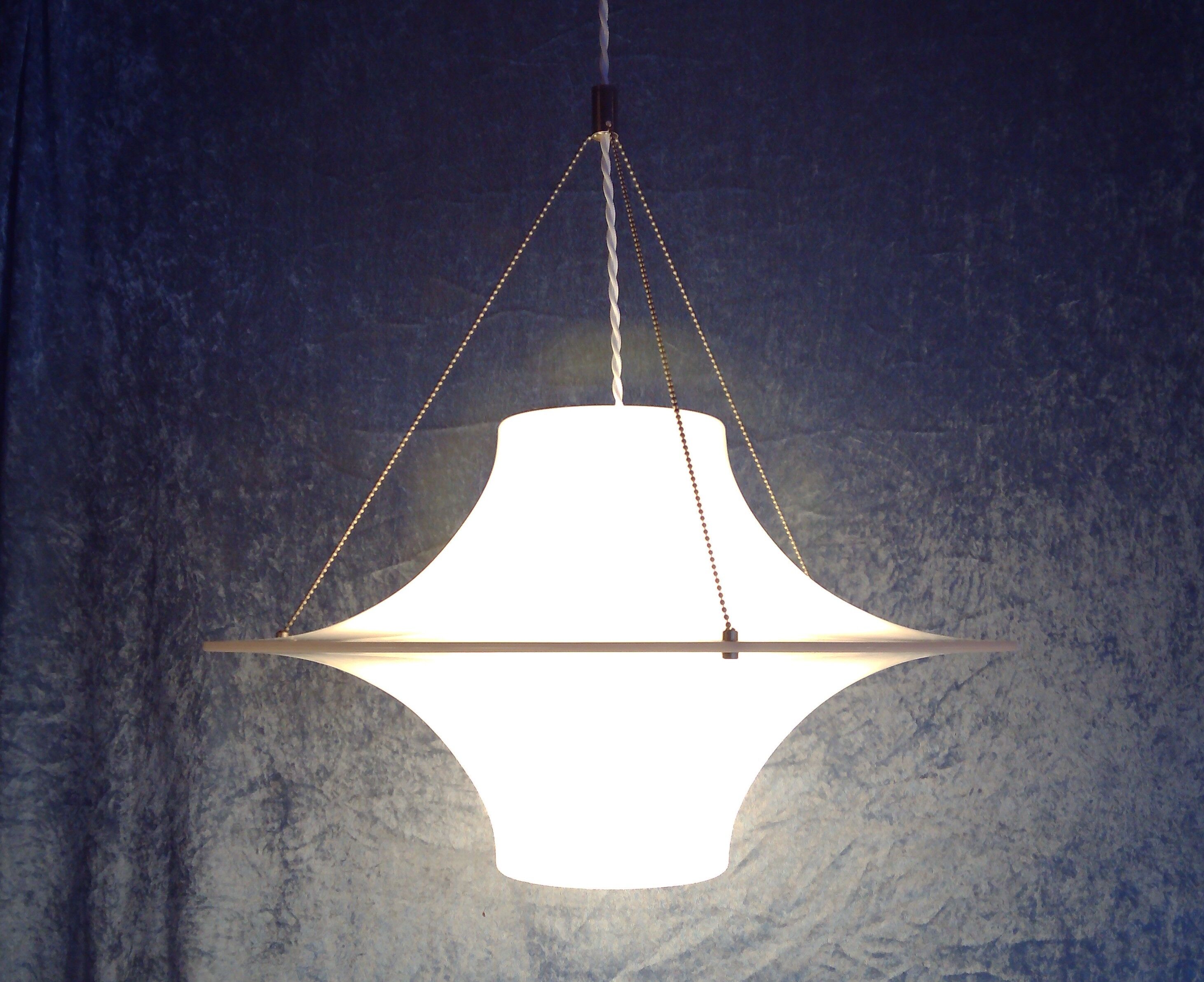 Lokki/Skyflyer pendant by Yki Nummi for Orno, Finland