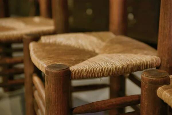 Ensemble de 6 chaises attribuées à Charles Dudouyt 1950’s