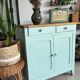 Ancien buffet parisien vert amande