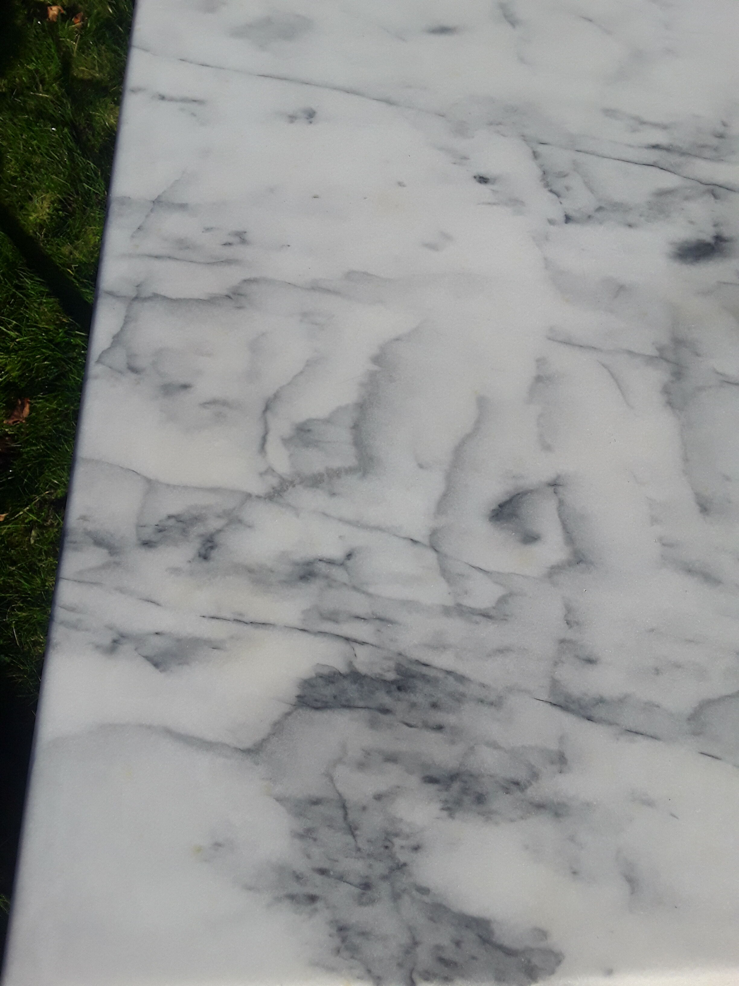 Marble bistro table