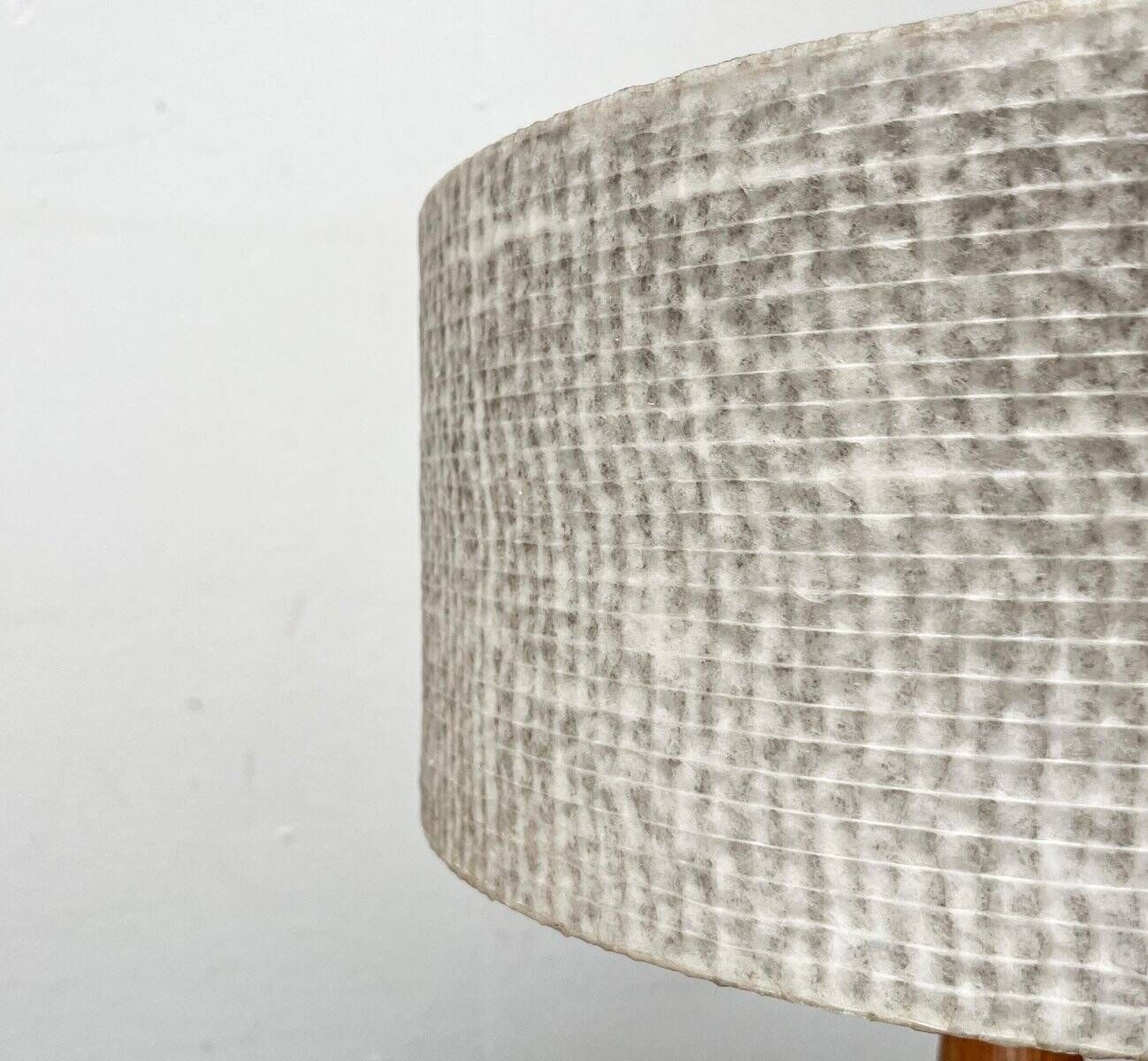 Lampe de table en teck minimaliste du milieu du siècle, années 1960