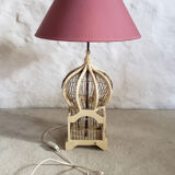 Vintage cage lamp