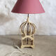 Lampe cage vintage