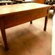 Bureau plat d'administration années 1940 xx siècle
