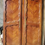 Double doors old wall closet