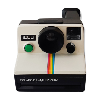 Polaroid 1000 green button camera