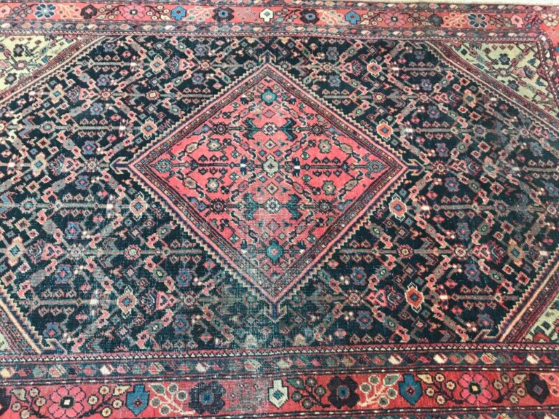 Former carpet Persian Mahal done hand 130 X 203 CM