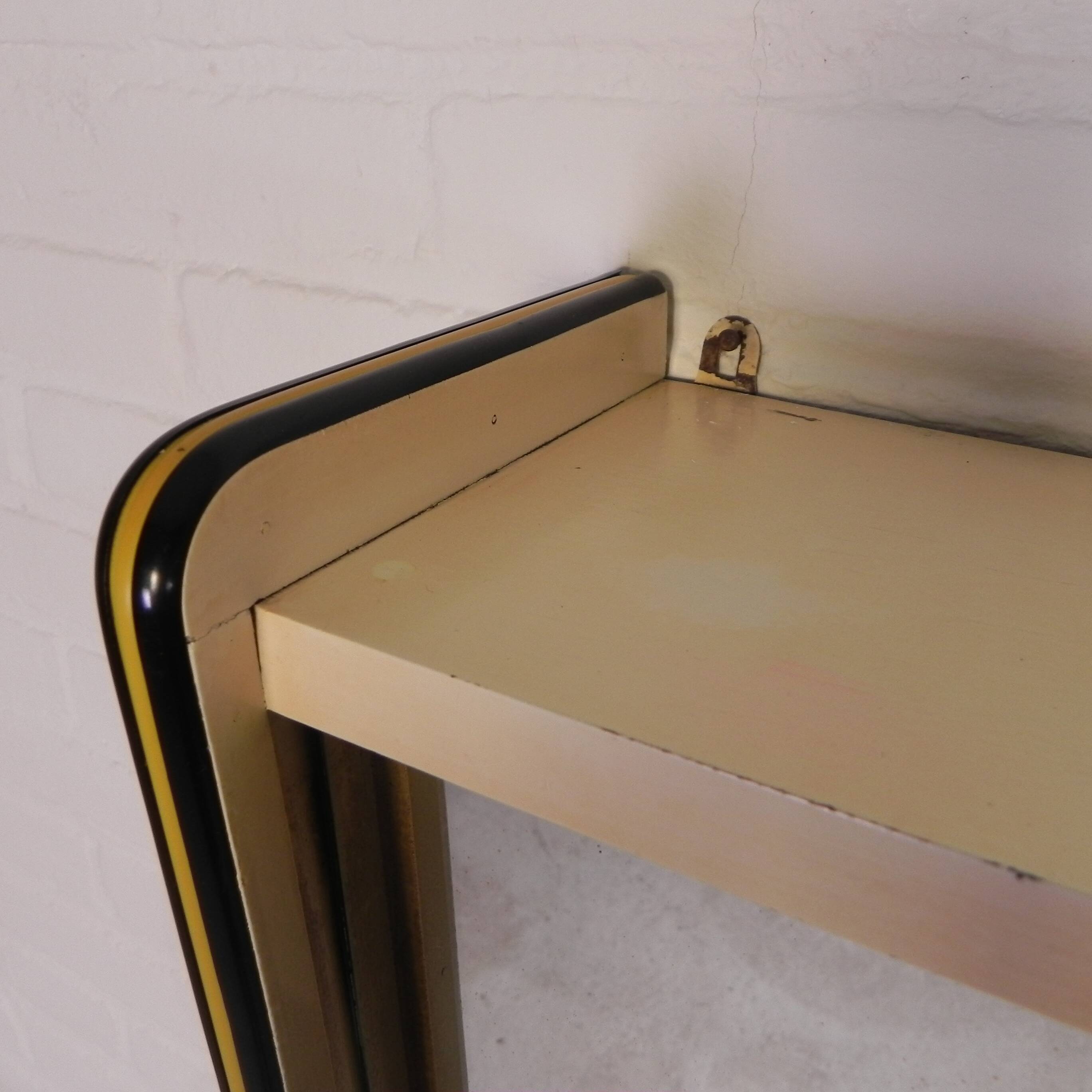 Wall cabinet with sliding glass doors, 1950s