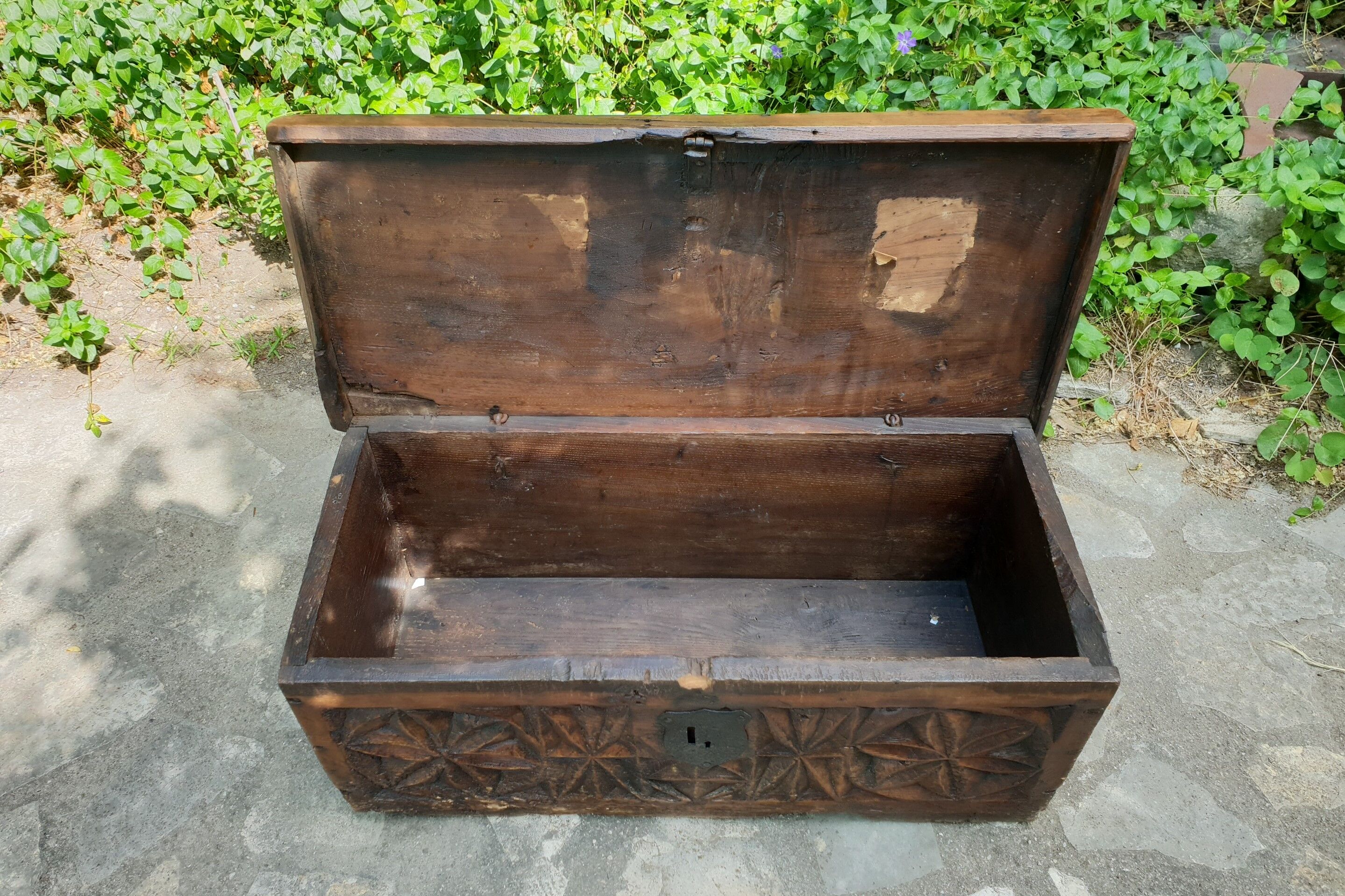 19th century folk art chest
