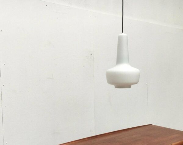 Suspension en verre Kreta par Jacob E. Bang pour Fog & Mørup et Holmegaard, années 1960