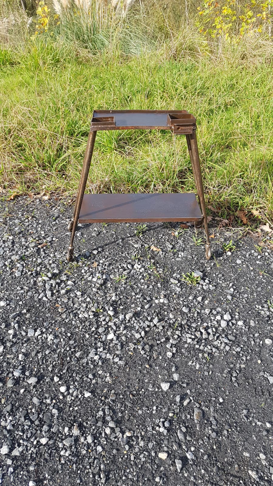 Industrial dessert on wheels