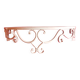 Metal hanging console
