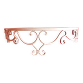 Metal hanging console