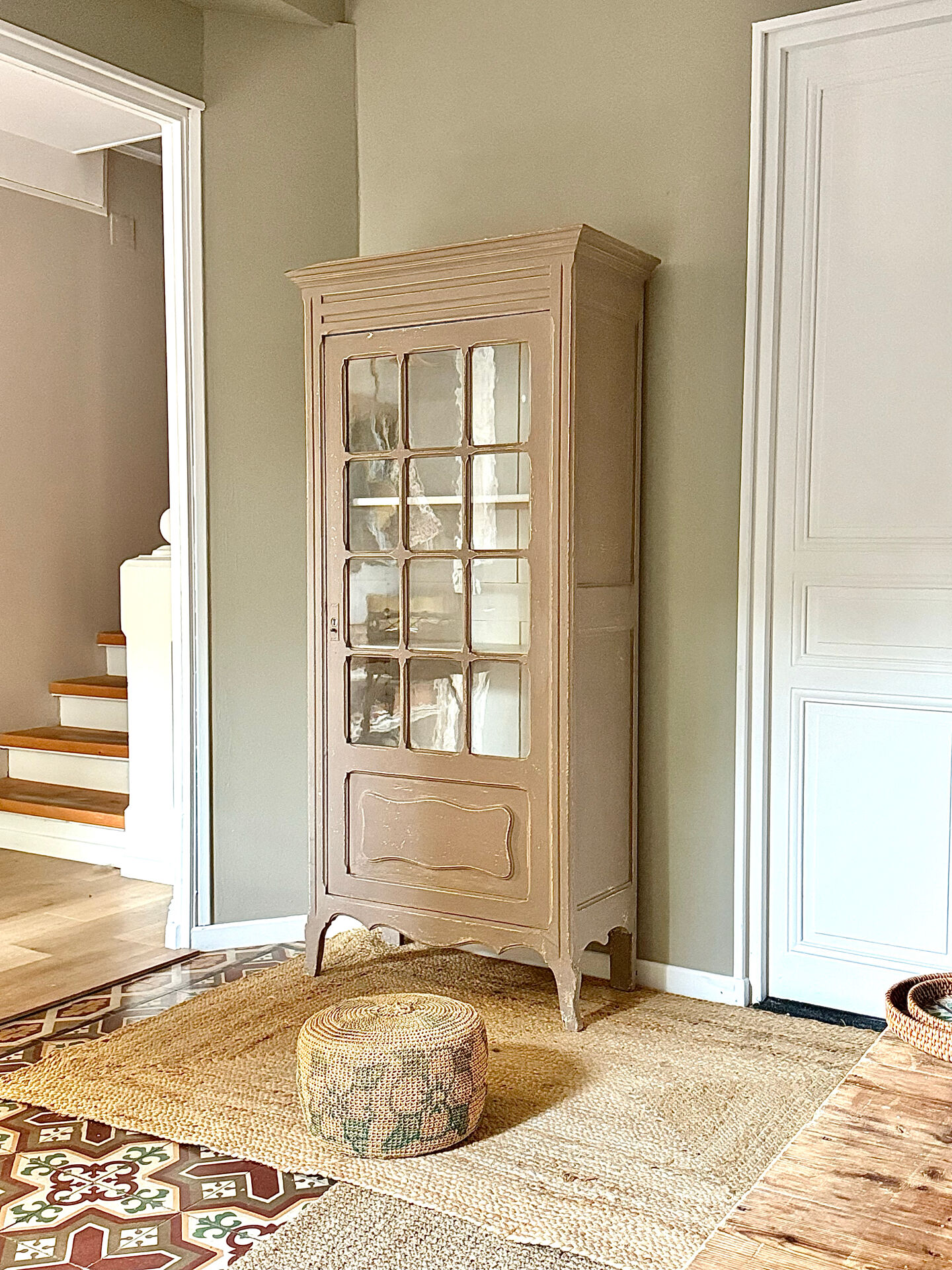 Antique Parisian display cabinet
