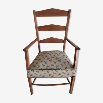 Old country armchair