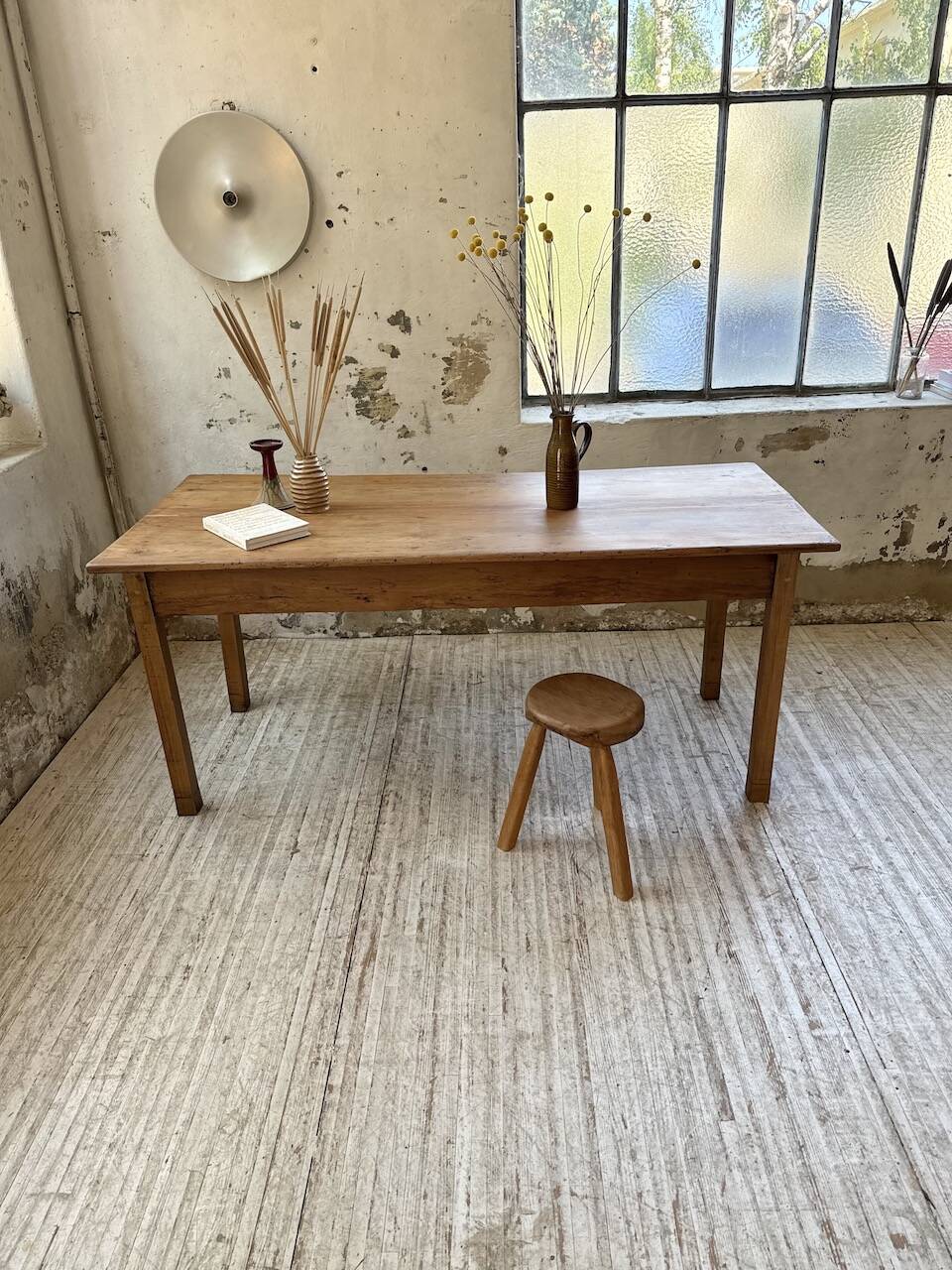 Cherry farmhouse table 1m8
