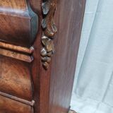 19th century Biedermeier mahogany chest of drawers