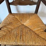 Antique 19th-century country armchair