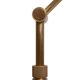 Stunning Ben Demmers Brass double l table lamp 1980s