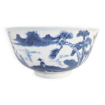 Bol en porcelaine chinoise peint à la main