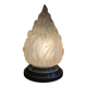 Large Art Deco flame globe lamp or ceiling light, 1920