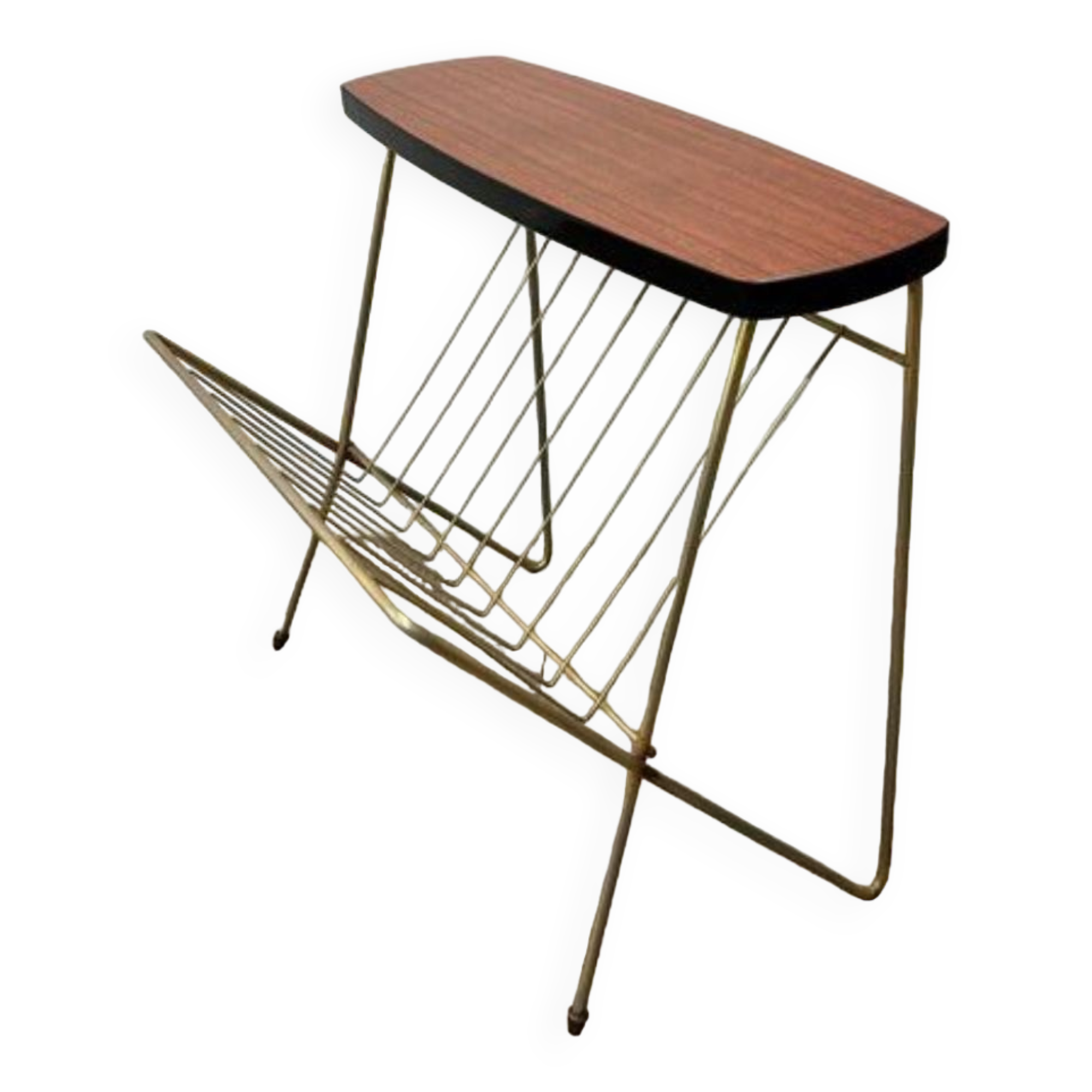 60s design magazine rack