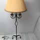 Lampadaire tripode en bronze style Louis XV