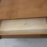 Chest of drawers 3 drawers vintage blond wood 60s