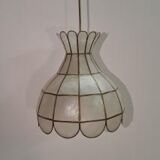 Mother-of-pearl and brass suspension