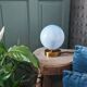 Vintage globe lamp