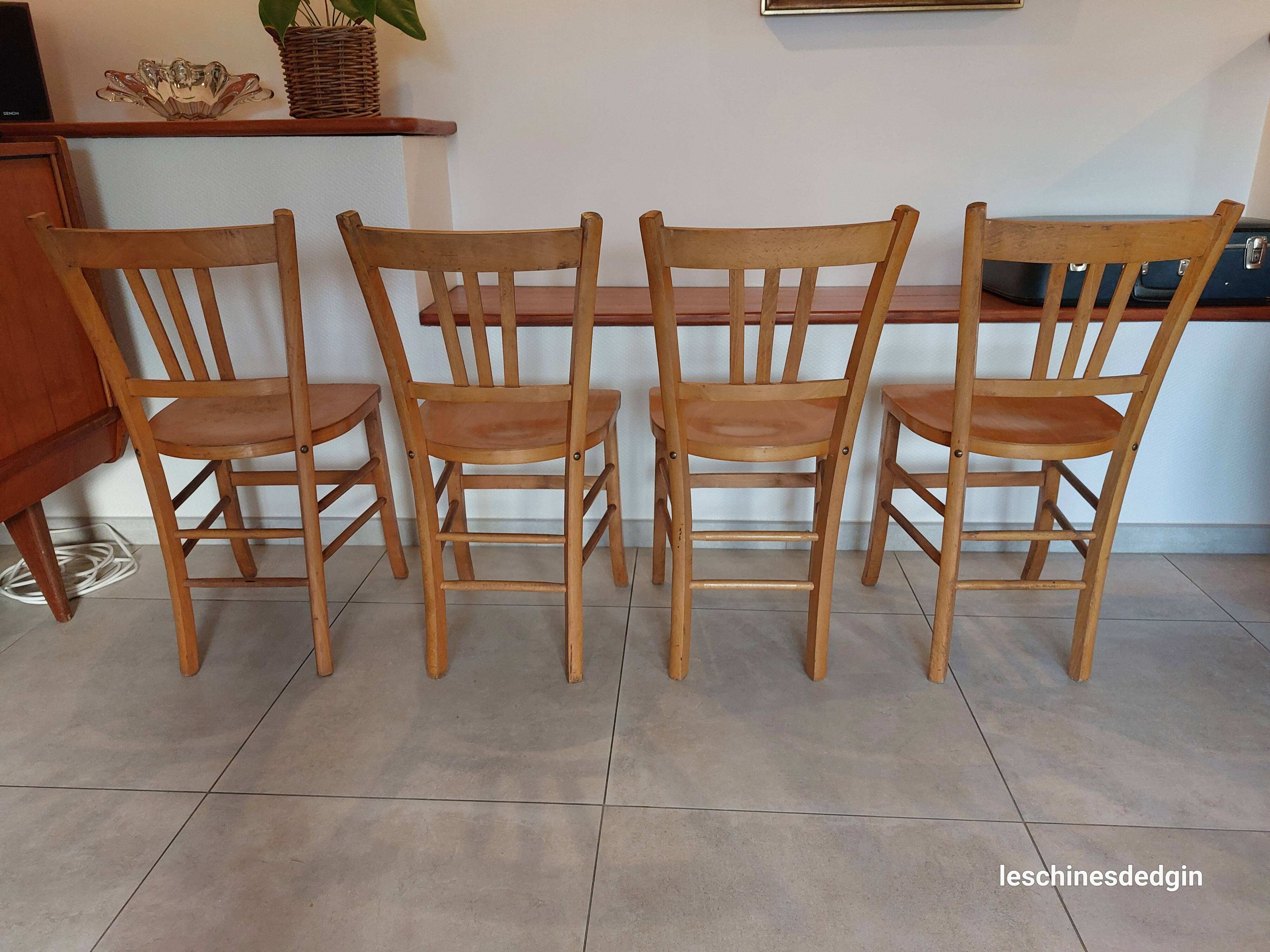 4 Luterma bistro chairs