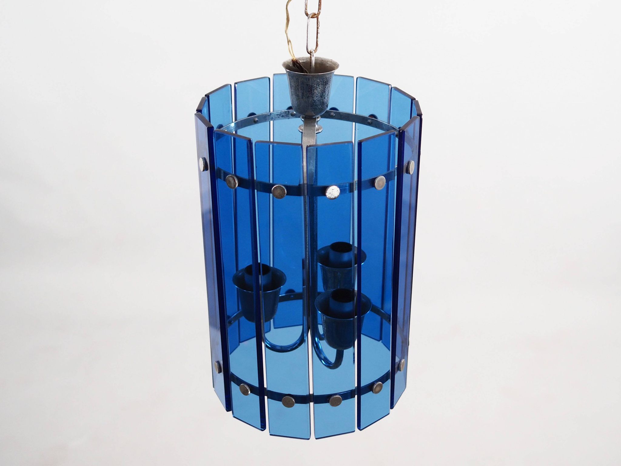 Pendant lamp, Italian design, 1970s, production: Italy