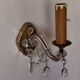 Venetian wall sconce, glass sconce, brass, pendants.