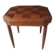 Old marquetry side table or games