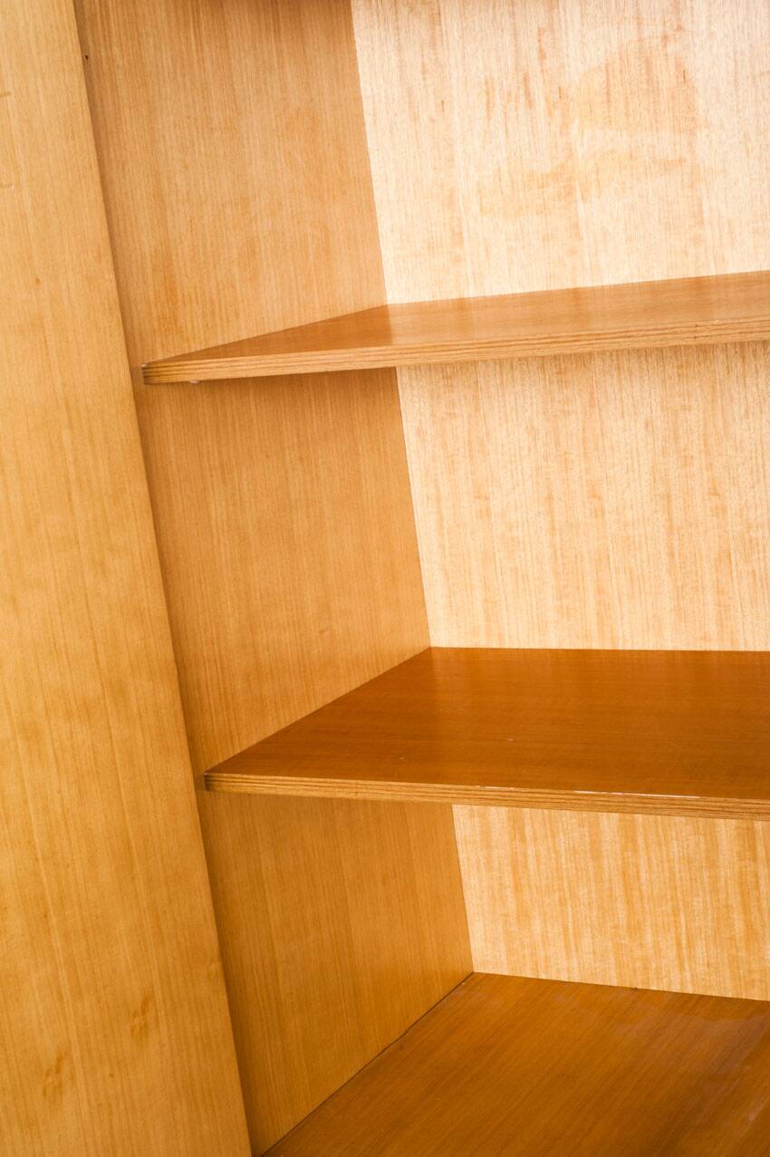 Vintage Scandinavian/Mid Century wardrobe in teak wood, France, 60s.