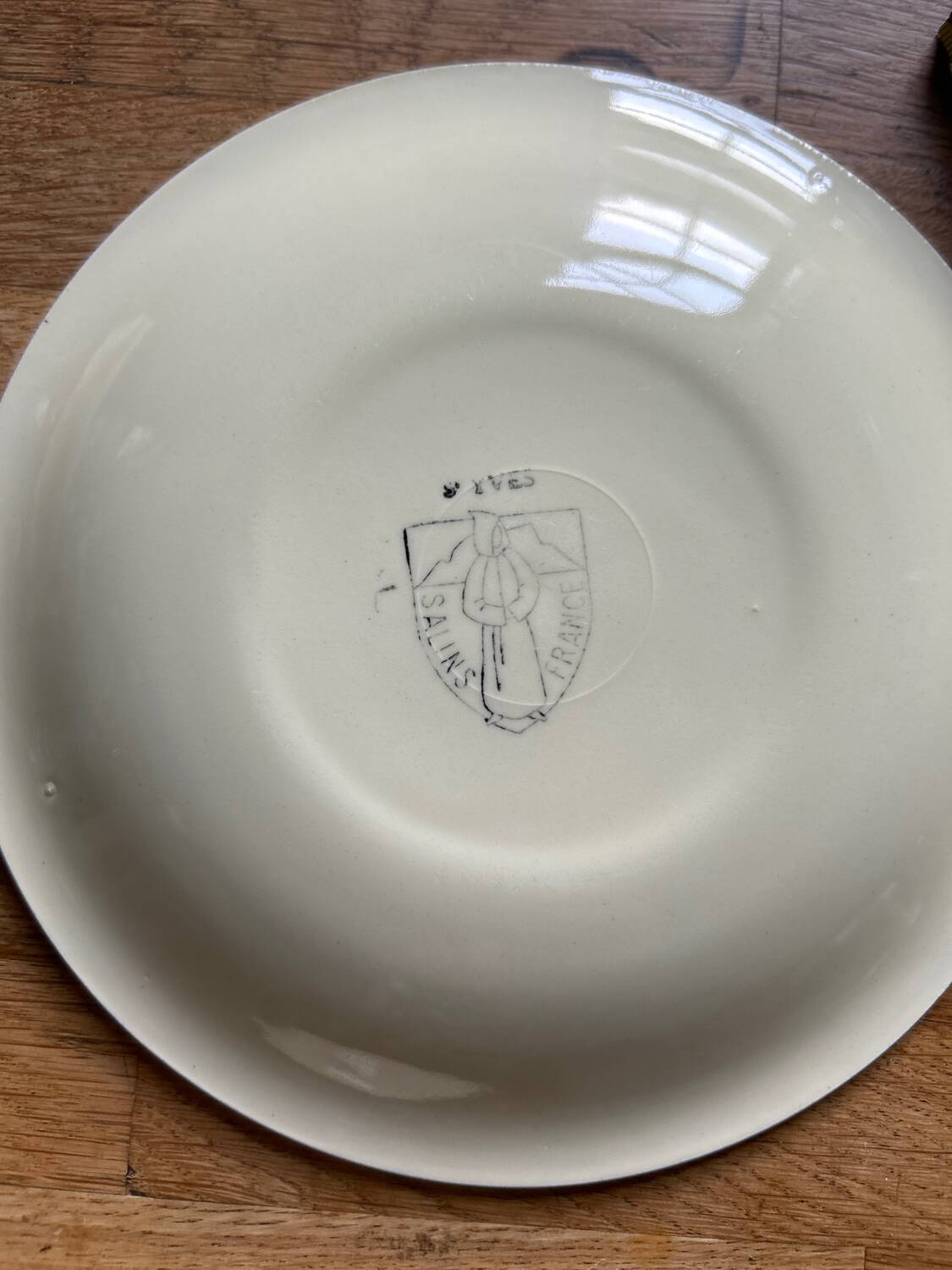 Series 4dessert plates Salins St Yves