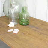 Vintage metal and wood coffee table 60