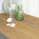 Table basse métal et bois vintage années 60
