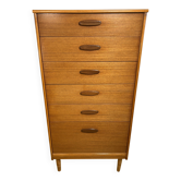 Vintage Austinsuite Teak Chest of Drawers 1960 Scandinavian Danish Design