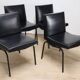 Série de 4 chaises vintage édition zol - 1950
