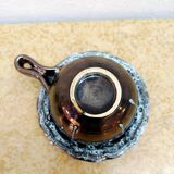 Six vintage Sars Poteries coffee cups, 1960