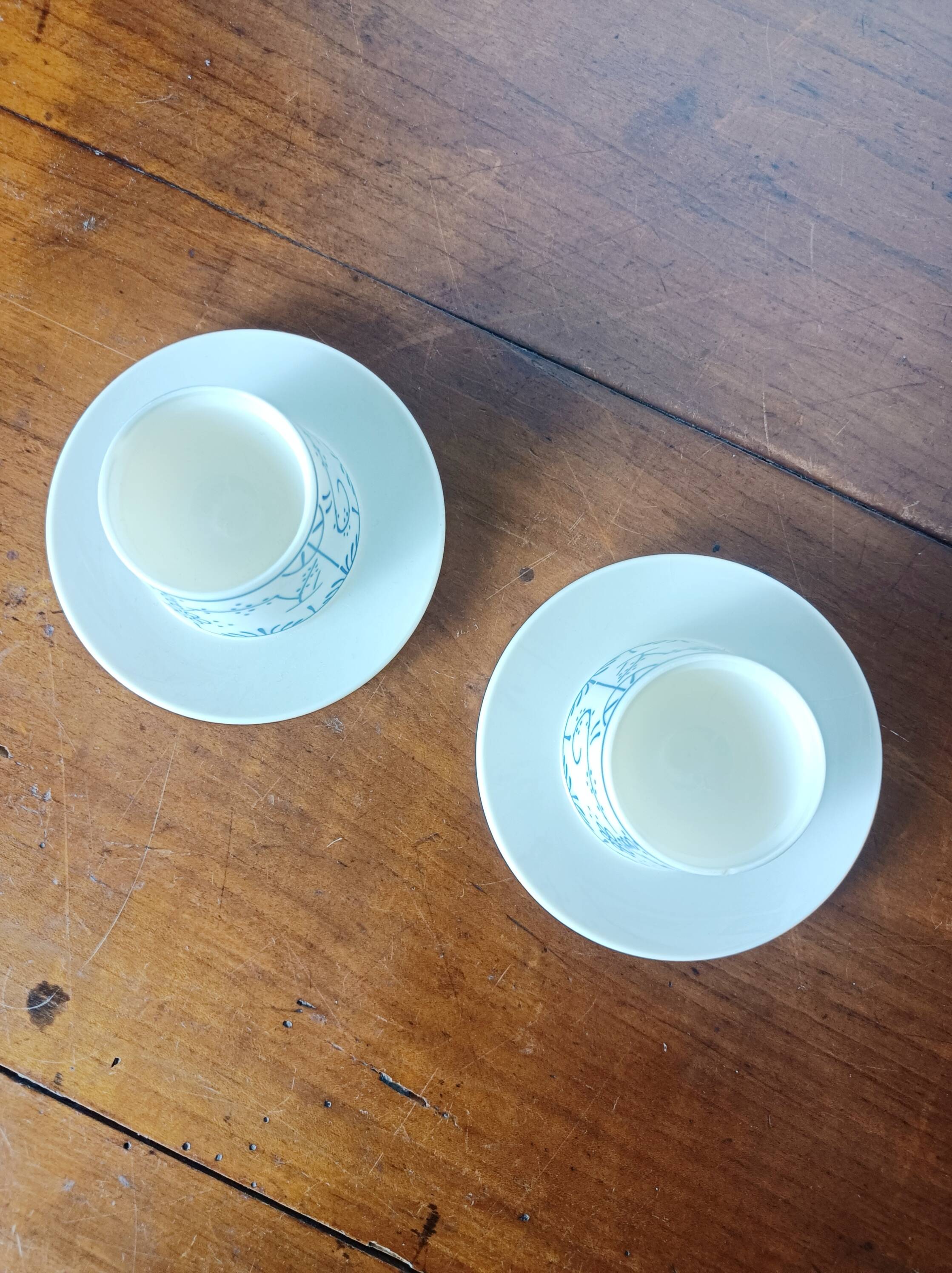 Set of 2 egg cups, Copenhagen decor
