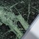 Square green marble coffee table, 1970s