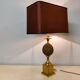 Brass pineapple table lamp, 1970s